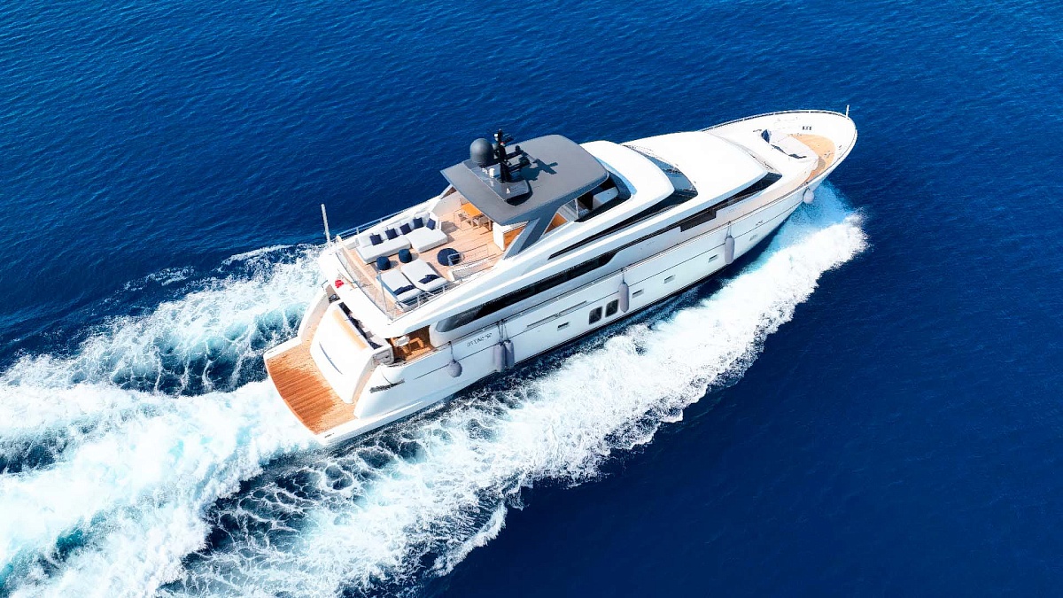 Аренда мега яхты Sanlorenzo SL96 Aman на Сардинии, Италия